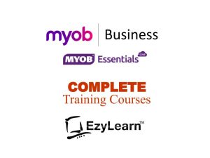 MYOB Business was MYOB Essentials COMPLETE Training Course & Certificate - EzyLearn logo
