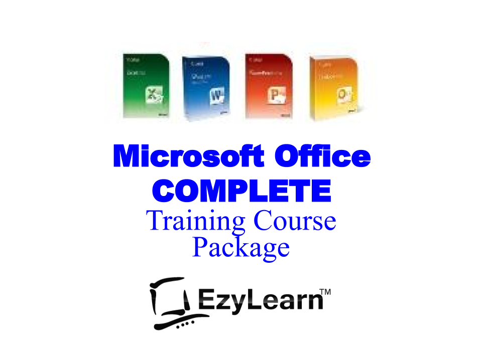 Microsoft Office Academy Complete Training Course Package Ezylearn Myob Xero Short Online