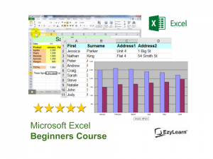 Microsoft Office Excel Beginners Online Training Course - discounted - enrol now, learn fast - EzyLearn