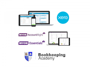 Learn Xero Accounting, MYOB AccountRight, MYOB Essentials online training course package - Bookkeeping Academy $20 per week